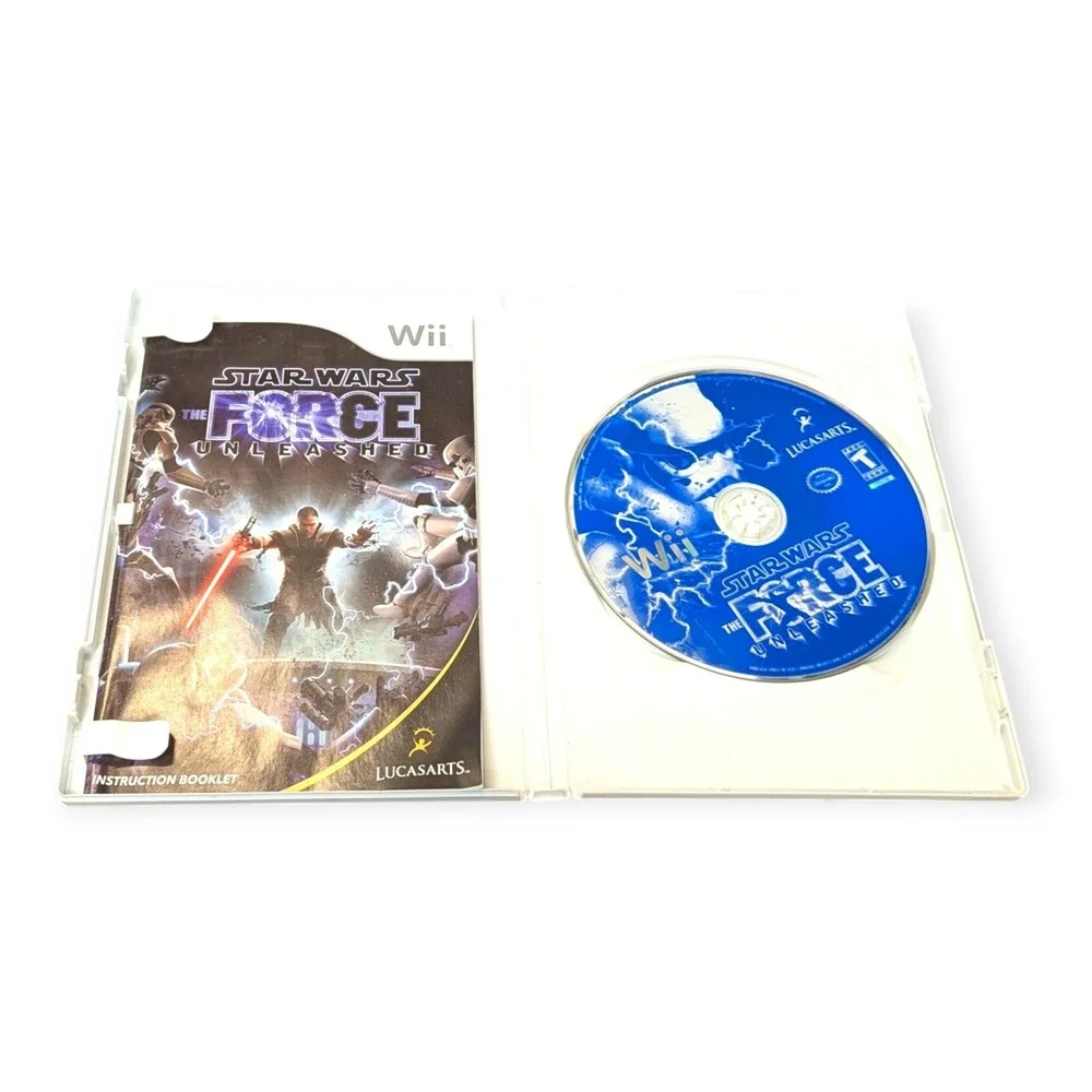 Star Wars The Force Unleashed Nintendo Wii Game LucasArts Complete CIB